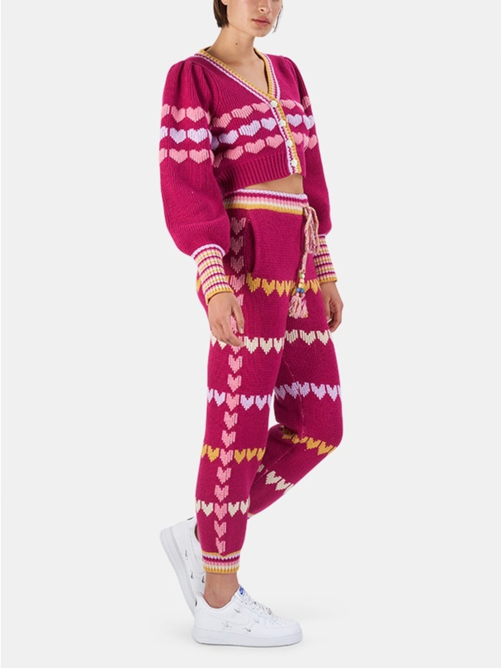 LoveShackFancy Buena Sweater & Chabela Pant Set | Size L/XL